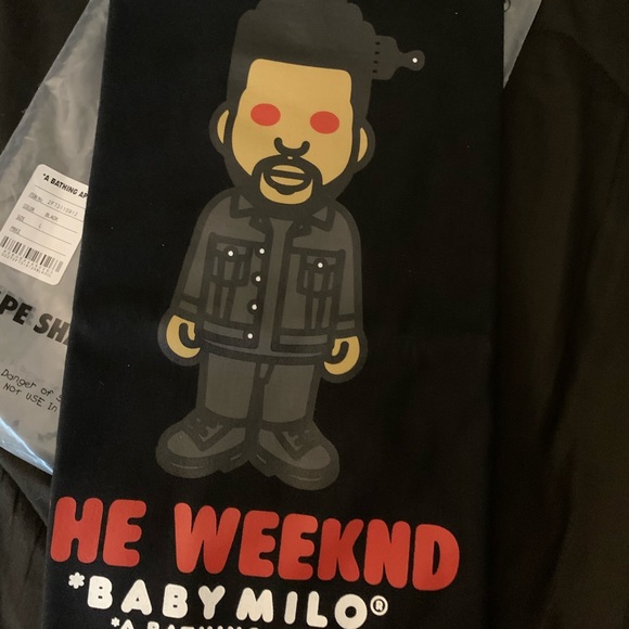 The Weeknd x Bape after hours - Picture 1 of 4